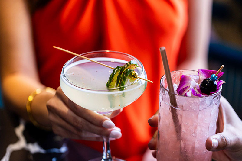 cocktail at high praise